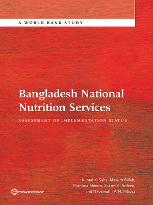 cover image of Bangladesh National Nutrition Services